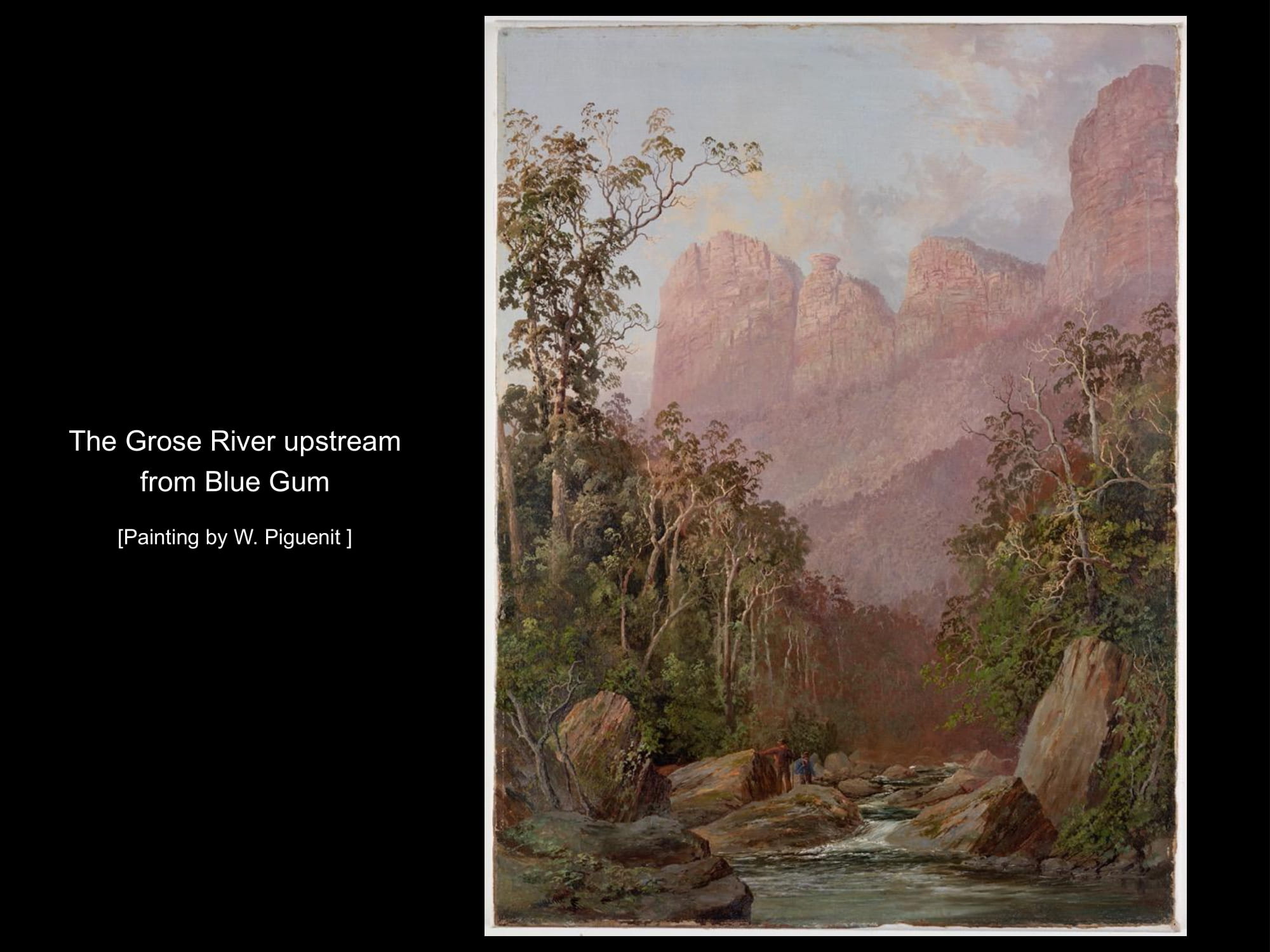 The Grose River upstream from Blue Gum